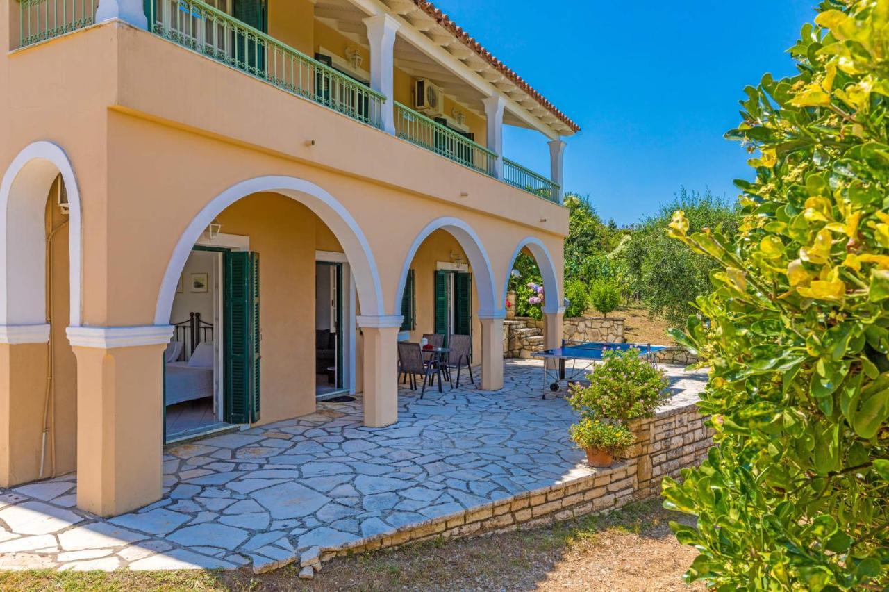 Villa Ftelias By Villa Plus Agios Stefanos  Bagian luar foto
